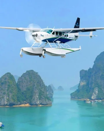 Seaplane in Halong Bay