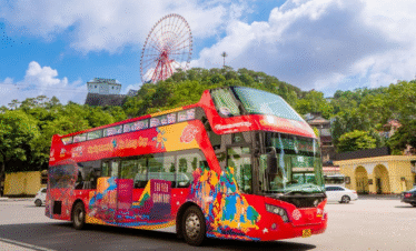 Halong city tour on bus