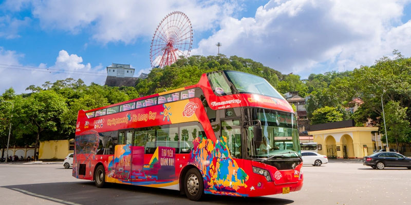 Halong city tour on bus